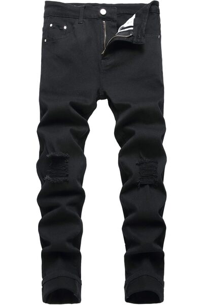 GENERAL JUNBAOSS mens Skinny Stretch Jeans for Men Jeans