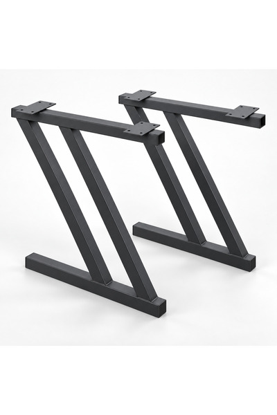 Genel Markalar Metal Masa Ayağı Çift Z Model 40x40 Profil 72 cm – Yemek Masas...