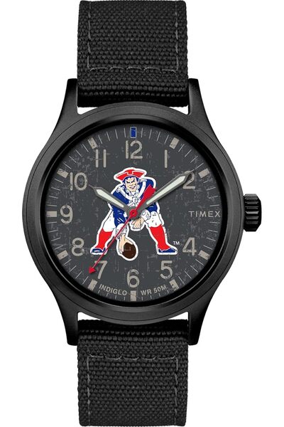 Carriage by Timex Timex Tribute Men's NFL Scout 40mm حزام من القماش الكوارتز
