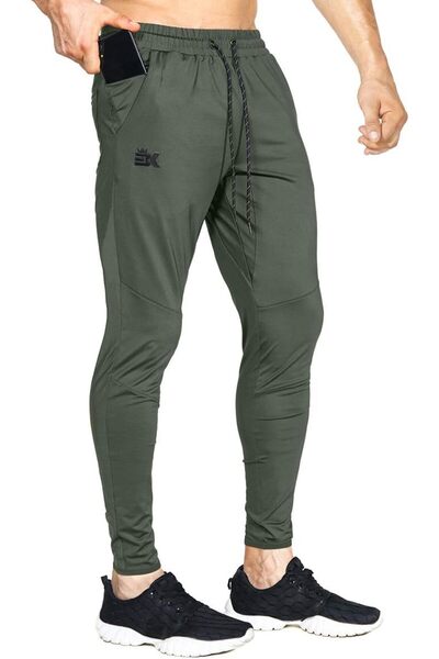 GENERAL BROKIG Mens Lightweight Gym Jogger Pants,Men's Sports Trousers Runnin...