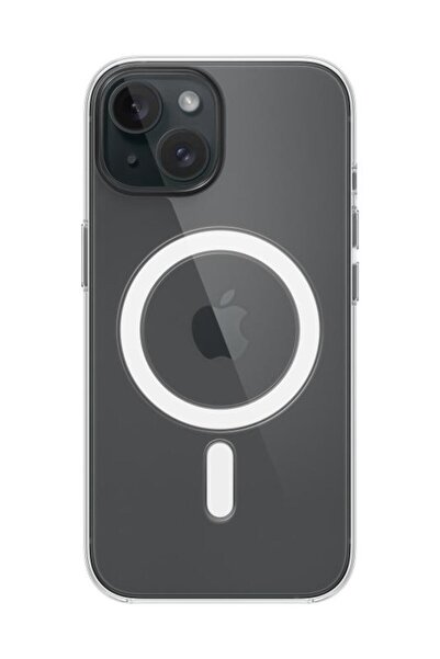 Apple Husă transparentă pentru iPhone 15 cu MagSafe