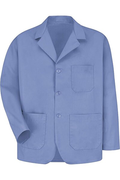Red Kap Men's Lapel Counter Coat