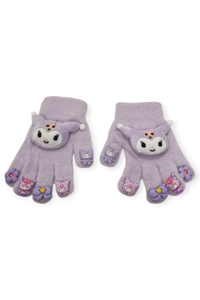 Mustran Girl's Cute Figured Knitted Gloves |   3-8 Years Old Warm Winter Glov...