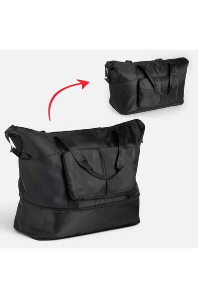 OEM Black Foldable Travel Bag 60L