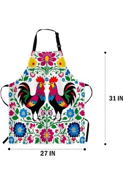 GENERAL مريلة مطبوعة بنقشة الفهد من WONDERTIFY، مريلة بنمط جلد الفهد والحيوانات البرية مع رباط للرقبة قابل للتعديل