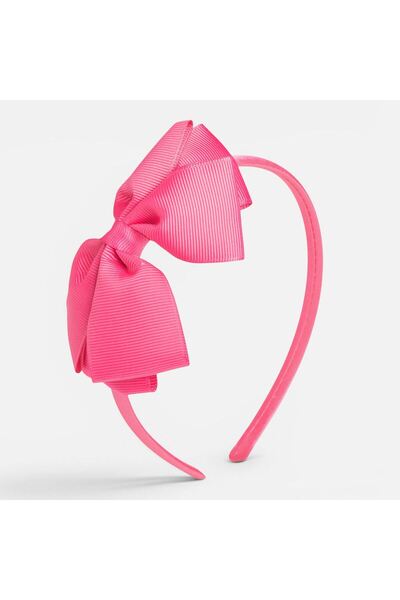 OEM Coronita de Par Fucsia cu Funda din Panglica pentru Copii