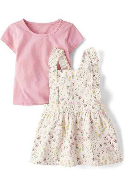 The Children's Place baby-girls And Toddler Short Sleeve Shirt and Skirtall 2...