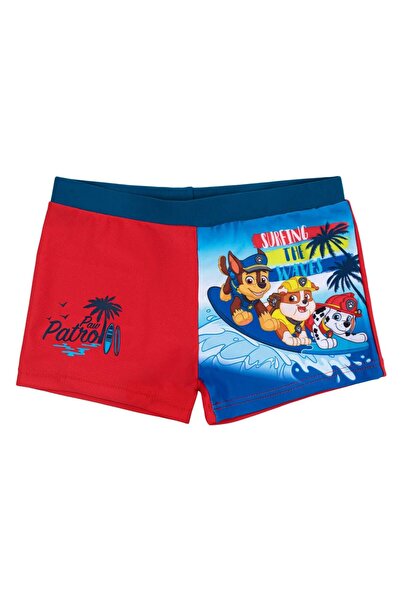 OEM Boxeri Inot Albastri Rosii Paw Patrol Surf pentru Copii 4 Ani