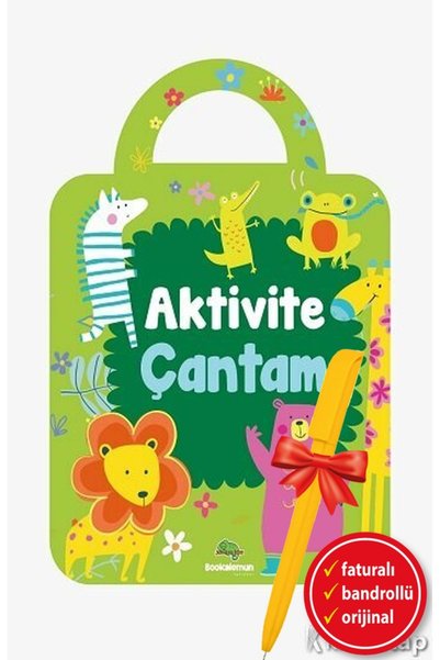 bookalemun yayınevi Alfa Kalem+</DNTCTMS> Aktivite Çantam - Yeşil ( مجموعة) ك...
