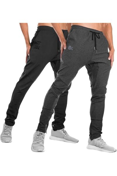 GENERAL BROKIG Men's Gym Joggers Sweatpants,Mens Casual Sports Running Pants ...