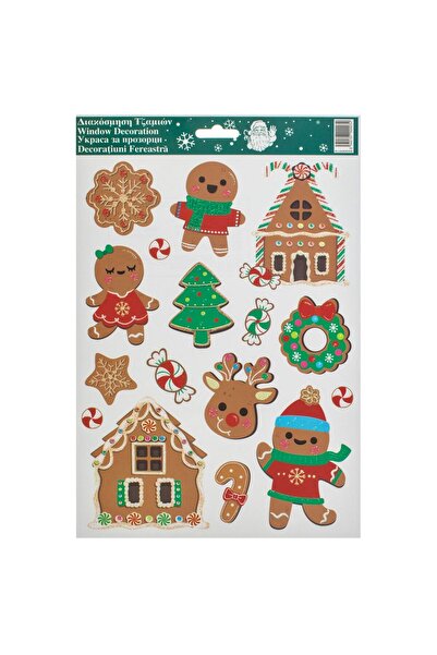 OEM Autocolante Decorative de Craciun Figurine de Om de Turta Dulce 20x30cm