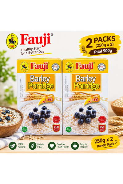 Generic Brand Fauji Barley Porridge – 250g × 2 Bundle 🌾