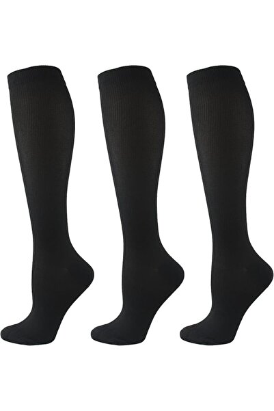 GENERAL Pairs of Compression Socks for Men and Women, Knee High Stockings Per...