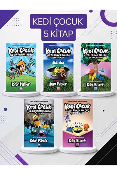 Kedi Çocuk 5 Kitap Set