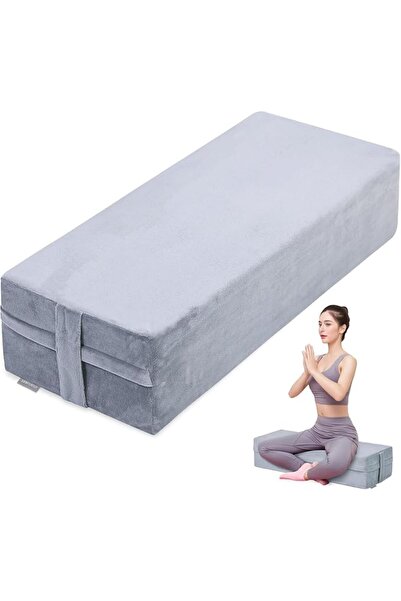 Generic CCJJ-KSA Yoga Bolster Pillow for Meditation and Support，Rectangular M...