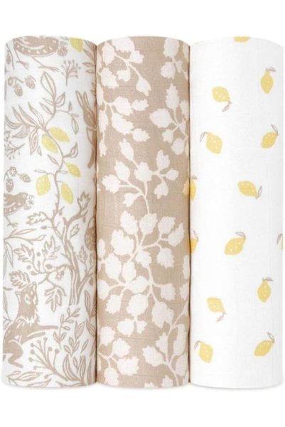 aden + anais - Silky Large Swaddles - Pack of 3 - Expedition