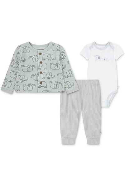 Huggies Boys HUGN TURN ME AROUND 3PC SET BODYSUIT AND PANT SET