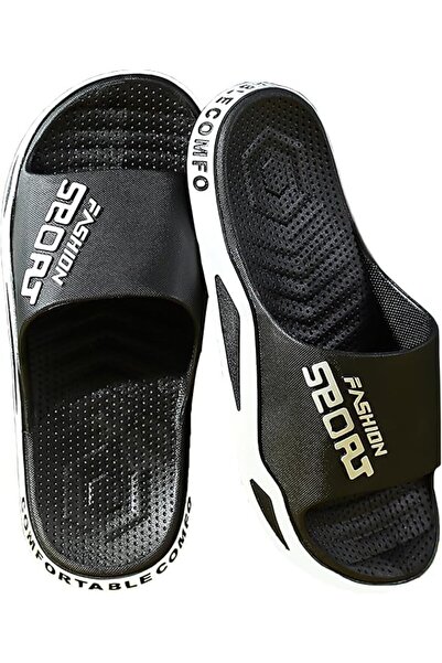 GENERAL JIJIe Slippers Men Open-toe Non-Slip Breathable Indoor Home House Bat...