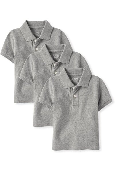 The Children's Place Boys' and Toddler Short Sleeve Pique Polo