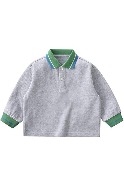 GENERAL L&Wen Boys Long Sleeve Polo Shirt