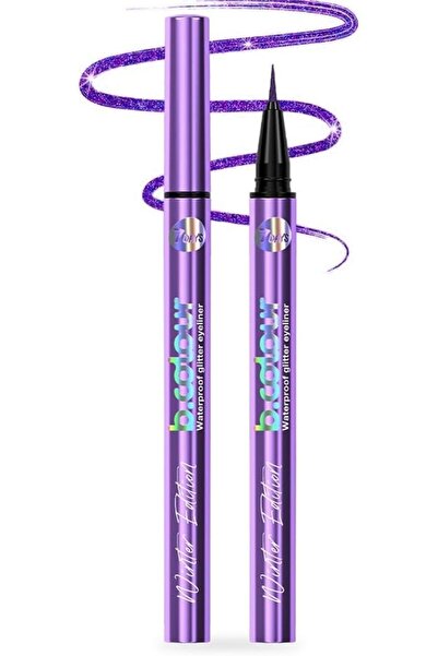 7DAYS B.Colour We Waterproof Glitter Eyeliner / 02 Midnight Party, 0,5 G