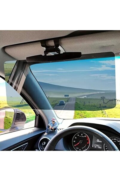 ALMEKAQUZ Car Sun Visor with Polarized Glare Protection,Universal Anti-Glare ...