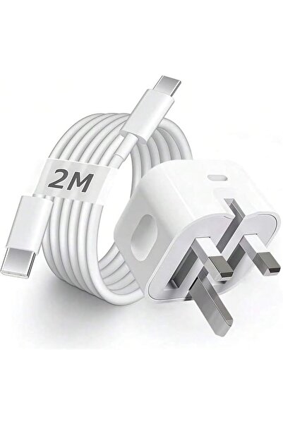Generic USB-C Charger with TYPE-C Cable 2M