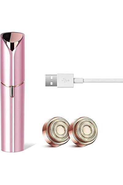 Generic ماكينة إزالة الشعر للنساء، مزيل شعر الوجه قابل لإعادة الشحن عبر USB م...