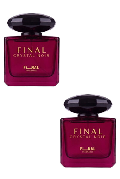 FİNAL قطعتان من عطر كريستال نوير 90 مل