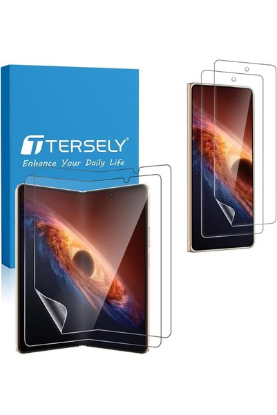T Tersely [2+2 قطعة] واقي شاشة هيدروجيل TPU لهاتف هونر ماجيك V6