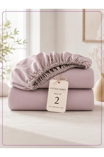 D DONETELLA FEEL THE LUXURY ملاءات سرير سوبر كينج من دونيتيلا مقاس 200×200 سم...