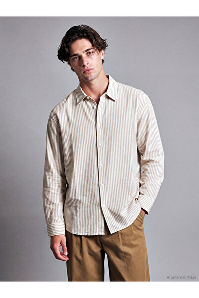 LC Waikiki Esvab • Modern & Distinctive Striped Men's Shirt