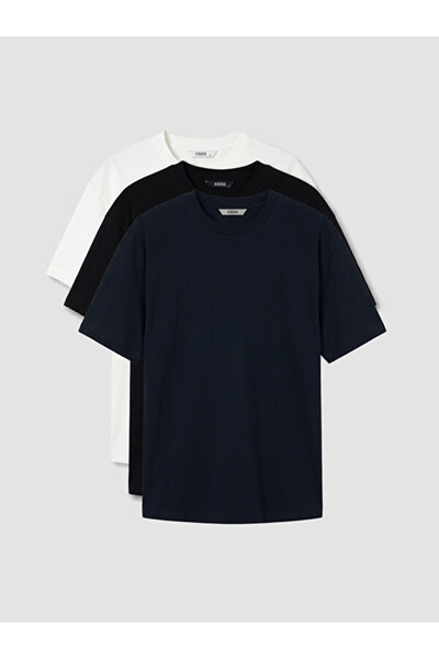 LC Waikiki Esvab • Modern & Distinctive Relax Fit 100% Cotton Plain Men's T-S...
