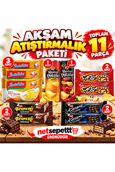 Eti KARIŞIK AKŞAM PAKETİ 11 PARÇA