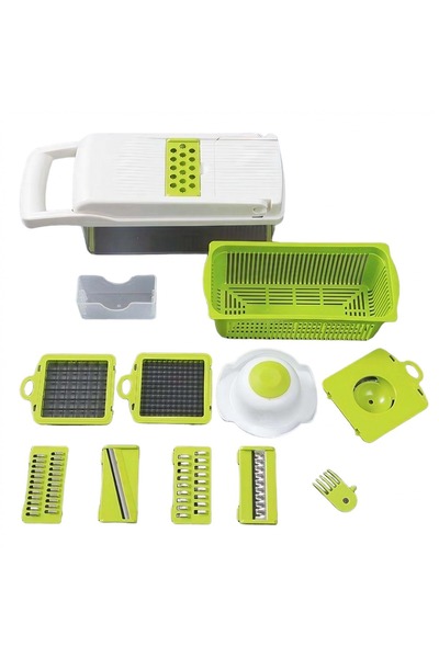 OEM Feliator Multifunctional, Razatoare, 8 in 1, pentru Fructe si Legume, 10 ...