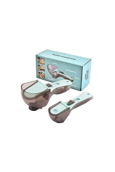 OEM Set 2 Cupe Gradate pentru Bucatarie, Cupe de Masurat Reglabile, Ergonomic...