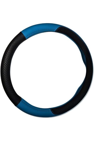 GENERAL Fiber Leather Car Steering Wheel Cover, Universal 14.5~15 Inch for Ca...