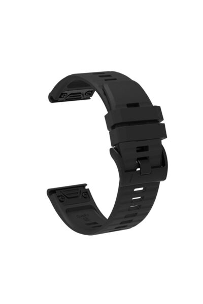 Hurtel Curea din silicon pentru Garmin Fenix 3 / 5X / 6X / 7X Pro - Negru