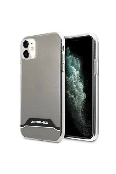 MERCEDES Husă AMG Electroplate Negru&Alb pentru iPhone 11 / XR 6.1 " - Transp...