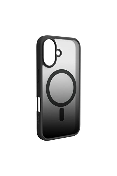 Puro Husă de silicon Gradient MagSafe pentru iPhone 16 - Negru