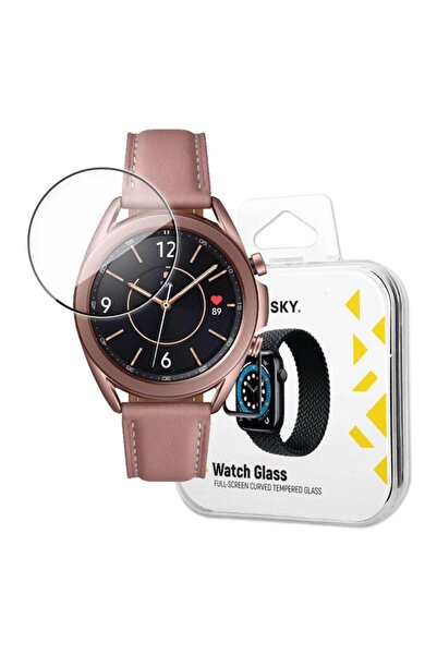 WOZINSKY Sticlă de ceas din sticlă hibridă pentru Samsung Galaxy Watch 3 41 m...