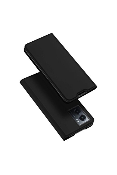 Dux Ducis Husă tip Skin Pro cu clapetă pentru Realme Narzo 50A, negru