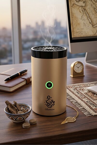 Primo Plus Smart portable electronic incense burner for car and home, USB rec...
