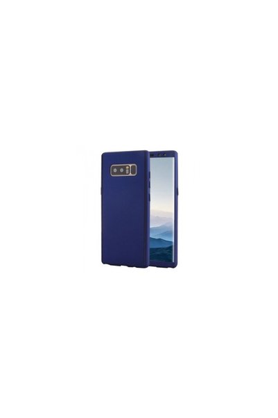 OEM Husă Full Cover 360° pentru Samsung Galaxy A7 2017, Antișoc, Slim, Albastru