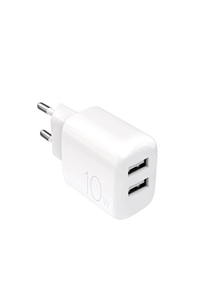 Puro Încărcător de perete PROLITE 10W 2x USB-A - Alb