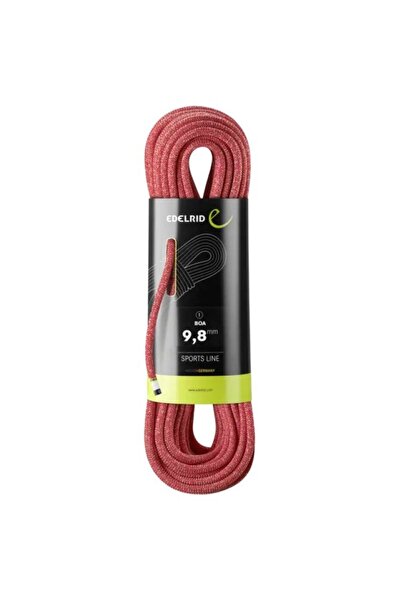 EDELRID 710790702000 coardă de alpinism Roșu 70000 mm 9.8 mm Poliamidă 1 buc.