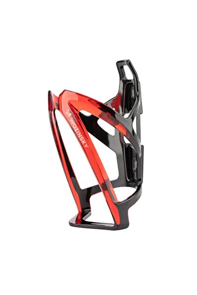 WOZINSKY WUR-01BR Coș suport bidon bicicletă - Negru și Roșu