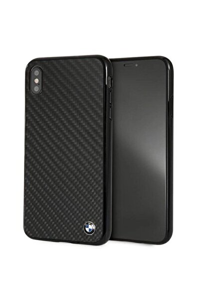 BMW Husă Siganture Carbon pentru iPhone Xs Max - Negru