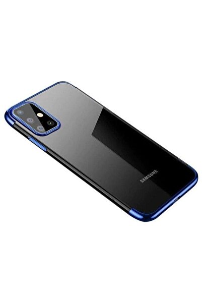 Hurtel Husă transparentă din gel TPU cu ramă electroplată pentru Samsung Gala...