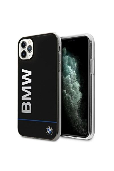 BMW Carcasă cu logo imprimat pentru iPhone 11 Pro Max - Negru